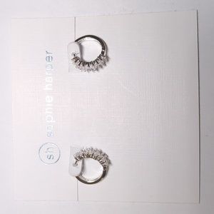 New with tags Sophie Harper earrings Sterling silver